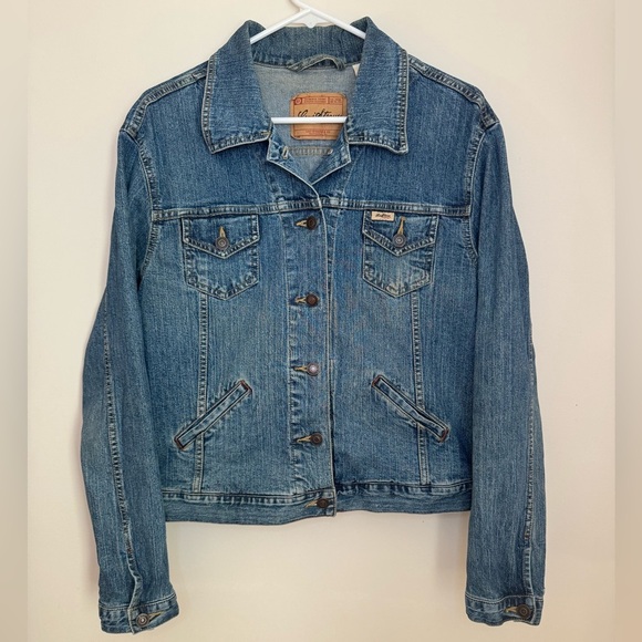Levi Strauss Signature Jackets & Blazers - Levi Strauss Signature Women’s Denim Trucker Jacket Medium Vintage Jean Western